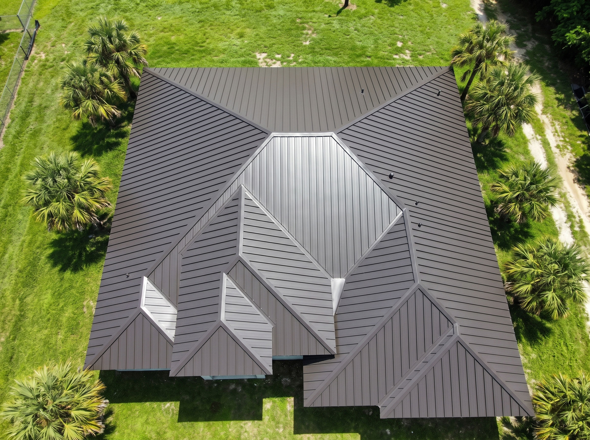 Roofing by Ruben crew completing a roof replacement in Cape Coral, FL